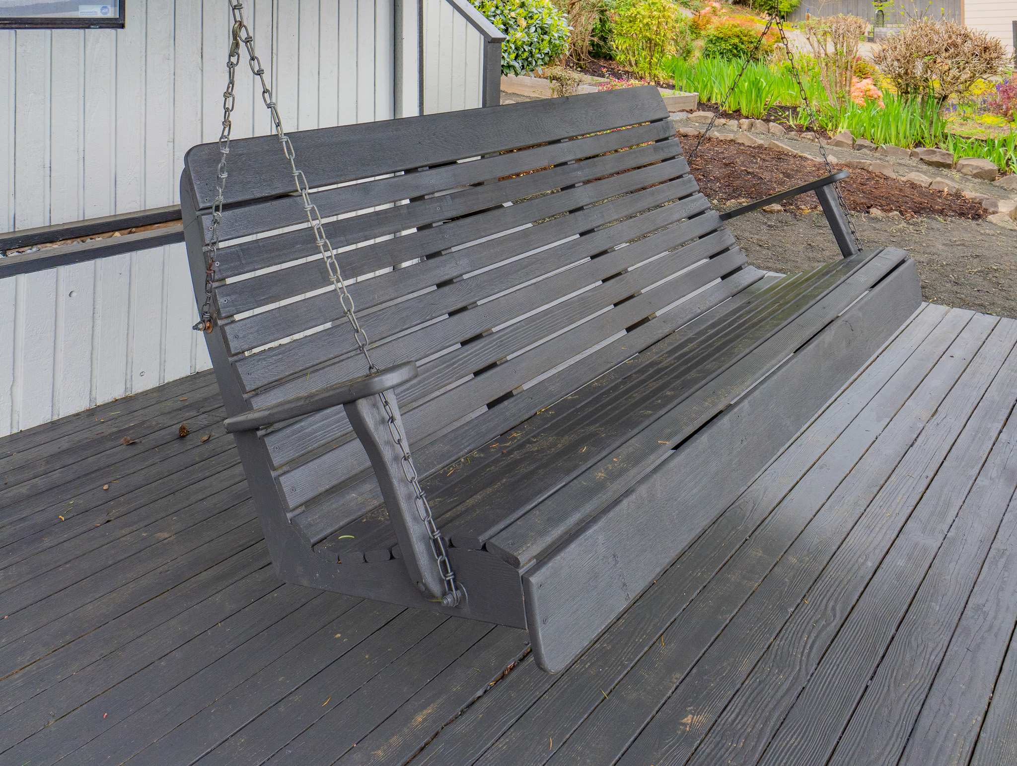 Spacious living area with natural light